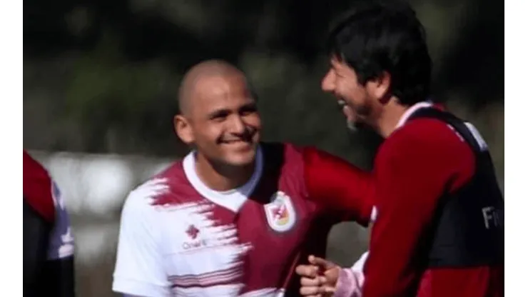 Pajarito Valdés y Chupete Suazo volvieron a juntarse en Deportes La Serena