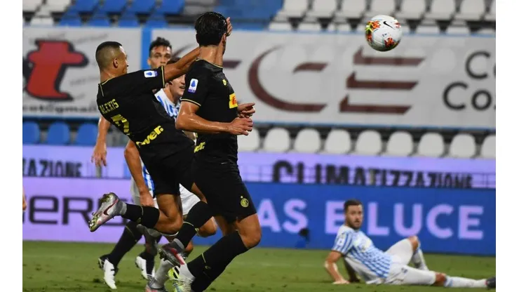 El momento exacto del gol de Alexis Sánchez en Inter