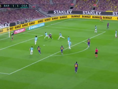 Video: el golazo de volea que el VAR le niega a Luis Suárez