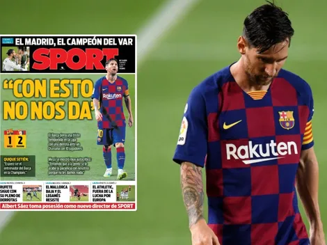 "Campeón del VAR": prensa del Barça le pega al Real Madrid