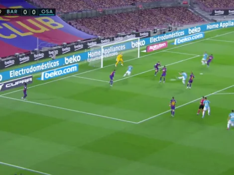 Video: Osasuna sorprende al Barça y lo está dejando sin La Liga