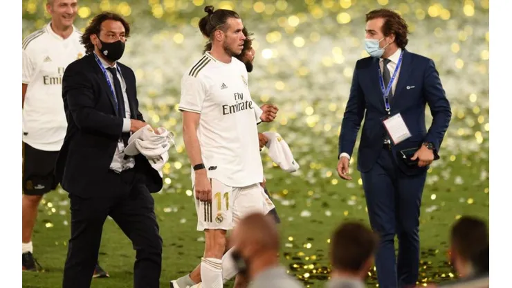 Bale, que casi no jugó esta temporada, ni pescó los festejos del Real Madrid campeón