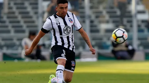 Gonzalo Fierro en su última temporada en Colo Colo