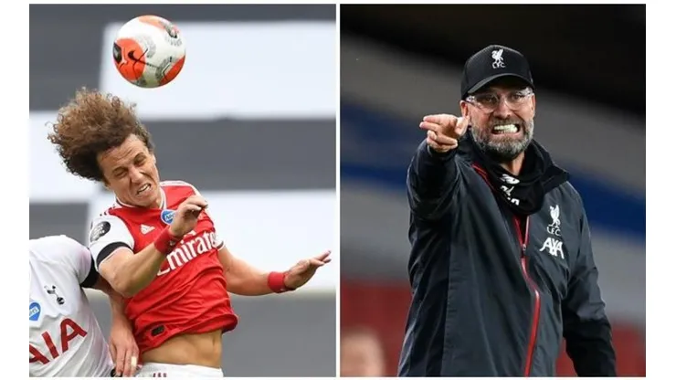 Tras la caída del Liverpool ante Arsenal, un reportero le sugirió a Klopp fichar a David Luiz.