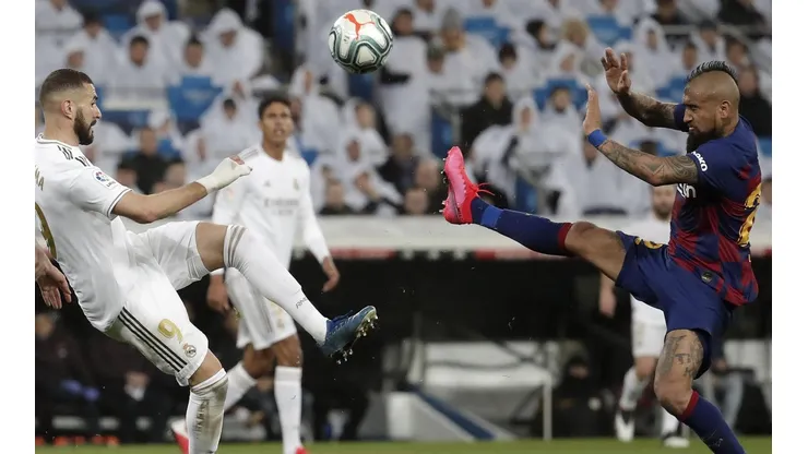 Vidal contra Real Madrid.