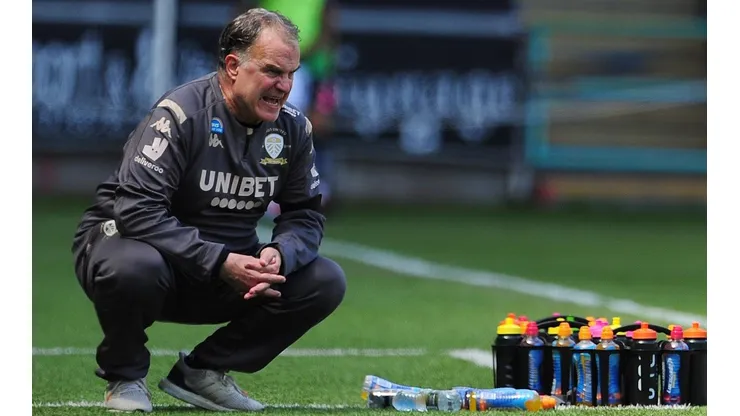 Don Marcelo Bielsa en el Leeds.
