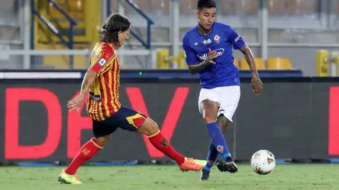 Erick Pulgar será titular en la Fiorentina para duelo ante Lecce