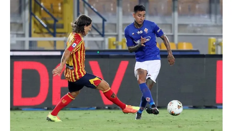 Erick Pulgar será titular en la Fiorentina para duelo ante Lecce