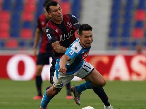 Medel aporta garra en el reñido empate de Bologna
