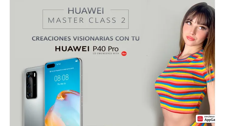 Huawei e iCata te presentarán en vivo la sorprendente cámara Ultra Slow-Motion del HUAWEI P40 Pro