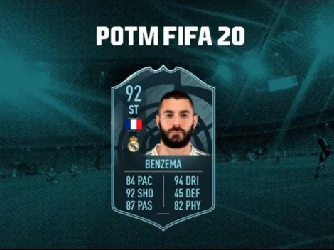 FIFA 20 lanza la carta POTM de Benzema en FIFA 20