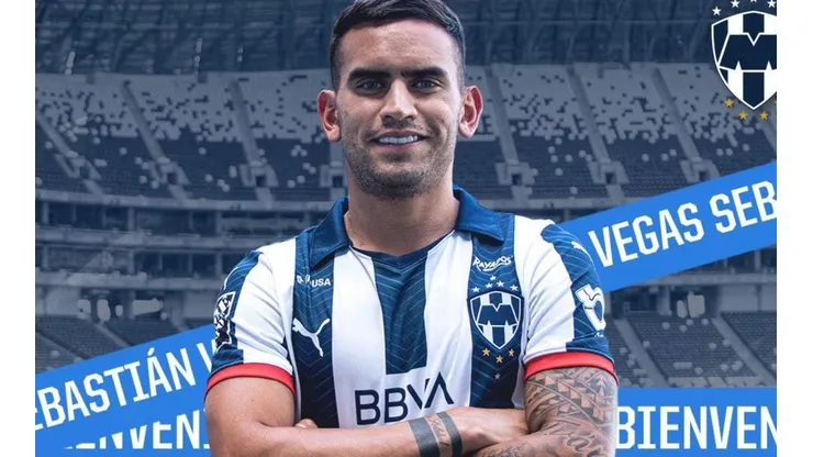 Vega fue confirmado como nuevo jugador de Monterrey.