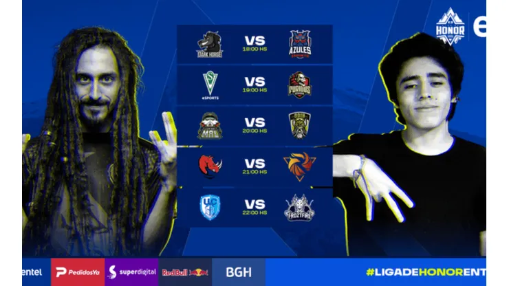 Clásico chileno en Liga de Honor Entel