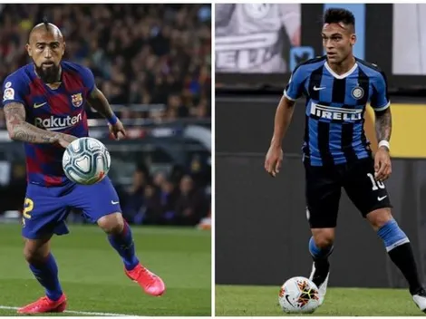 Barça quiere vender a Arturo Vidal para fichar a Lautaro