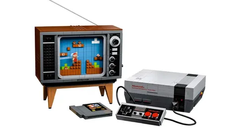 La NES de piezas de LEGO ya es oficial y tendrá su propio juego de Mario