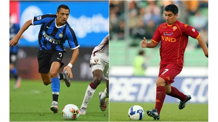 Alexis Sánchez y David Pizarro se encuentran entre los chilenos más célebres en la liga italiana