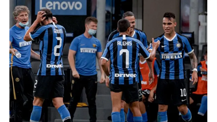 Alexis Sánchez jugó un partidazo con Inter ante Torino