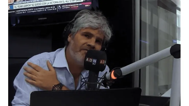 Guarello, periodista de Radio ADN.