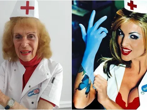 Abuelitos se viralizan al recrear las portadas de discos