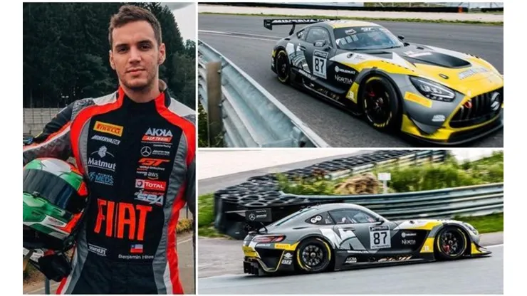 El piloto chileno se mantiene entrenando arduamente para el GT World Challenge de Europa que comienza el próximo 25 de Julio.
