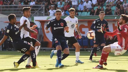 Superclásico entre Colo Colo y U. de Chile.
