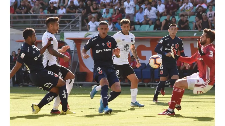 Superclásico entre Colo Colo y U. de Chile.
