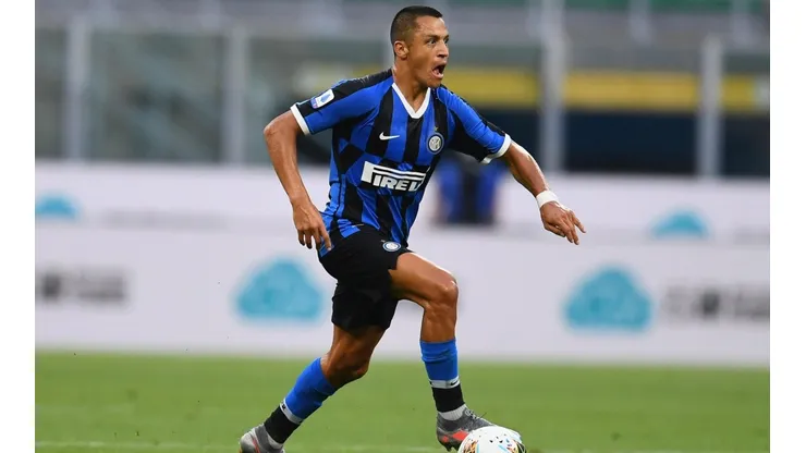 Alexis Sánchez en Inter.
