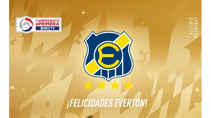 Everton campeón del ePrimera
