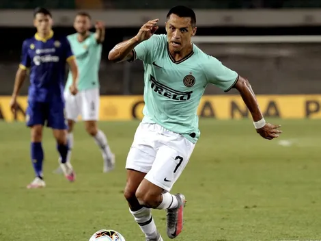 Alexis y el Inter de Milán van por el segundo lugar en la Serie A