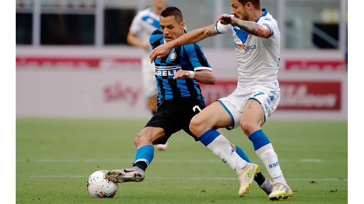 Alexis Sánchez suma 22 partidos oficiales en el Inter, con registro de dos goles y cuatro asistencias
