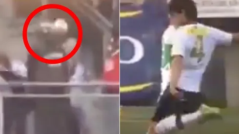 El pelotazo de Lucas Domínguez