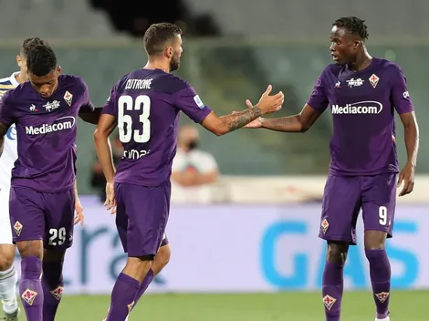 Fiorentina de Pulgar logra un agónico empate ante Hellas Verona