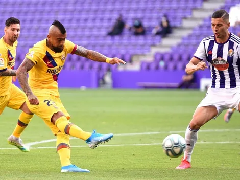 Vidal es el cuarto máximo goleador de Barcelona