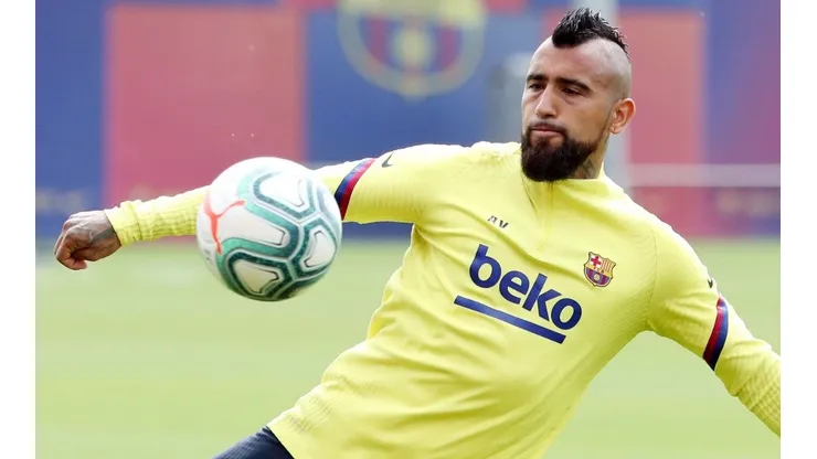 Arturo Vidal espera volver a la titularidad en el trascendental choque de Barcelona ante Valladolid en el José Zorrilla
