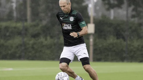 Robben se prepara para el regreso