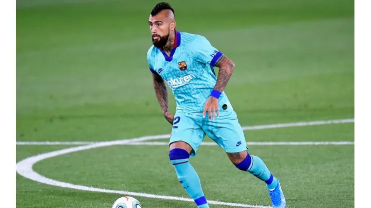 Arturo Vidal no quiere dar por perdido el título, y por eso, se enfrenta con el Barcelona al Villarreal.