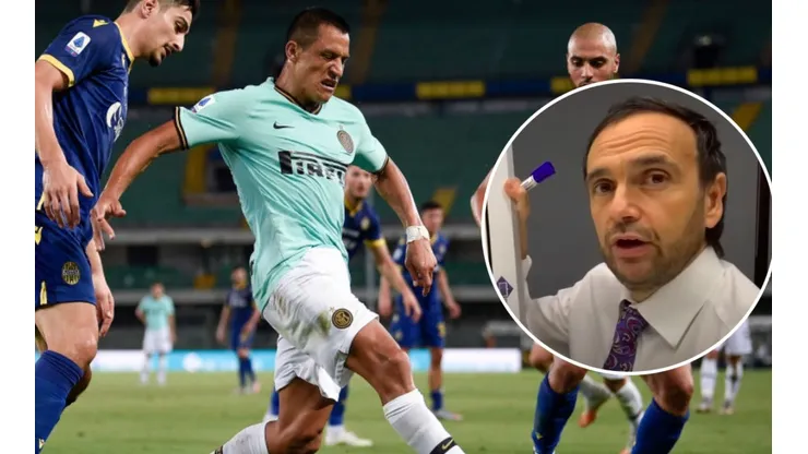 Rodrigo Sepúlveda se aburrió del rendimiento del Inter y Antonio Conte