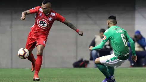 Juan Leiva ante Audax Italiano