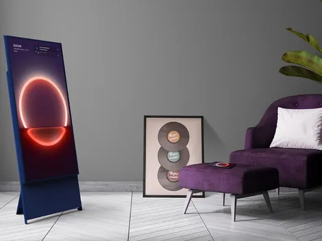 Ya está en Chile The Sero, el televisor de Samsung que se puede ver en vertical