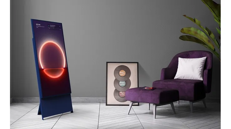 Ya está en Chile The Sero, el televisor de Samsung que se puede ver en vertical