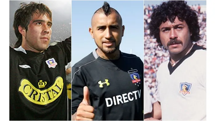 Claudio Bravo, Arturo Vidal y Carlos Caszely, tres emblemas nacidos en Colo Colo que se hicieron futbolistas con el indio en el pecho