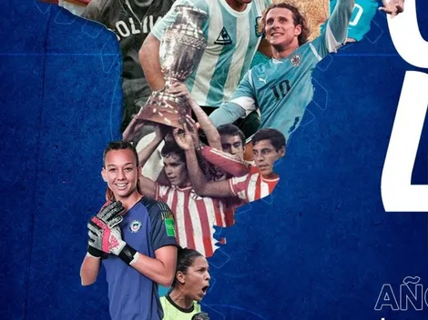 Conmebol celebra 104 años con Endler y sin Messi