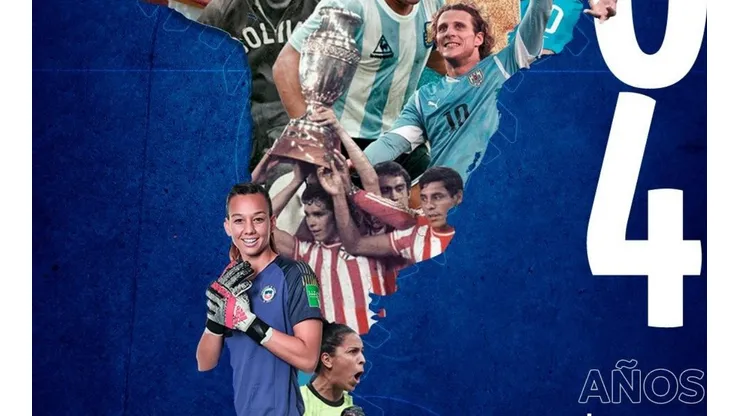 Christiane Endler destaca en la celebración de Conmebol por sus 104 años