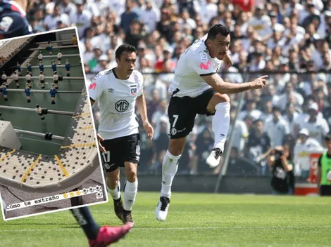 "Te extraño": Paredes luce increíble taca-taca del Monumental