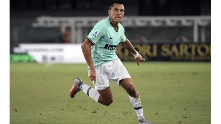 Alexis Sánchez tuvo un gran partido en Inter de Milán