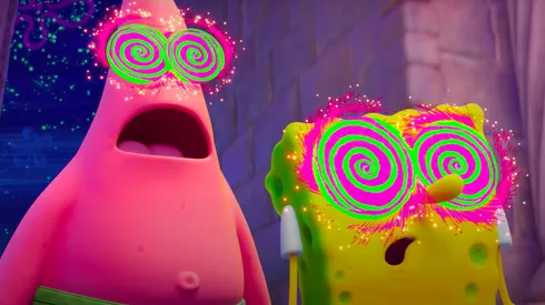 J Balvin le prepara la fiesta a "Bob Esponja" y "Patricio" en su nueva película.