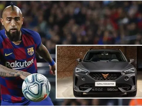Vidal y plantel del Barcelona recibirán auto de lujo