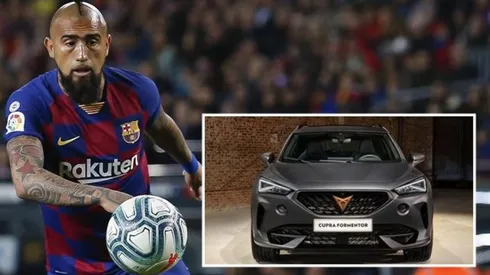 Arturo Vidal y el plantel del Barcelona podrán recibir el Cupra Formentor con diseño personalizado.