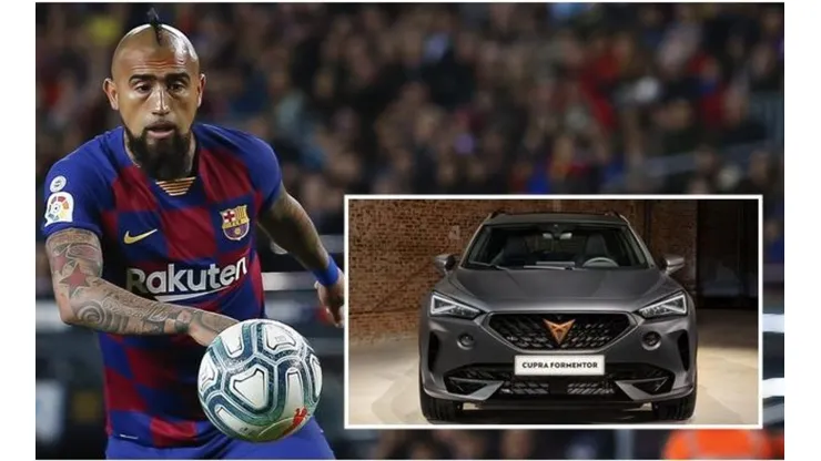 Arturo Vidal y el plantel del Barcelona podrán recibir el Cupra Formentor con diseño personalizado.