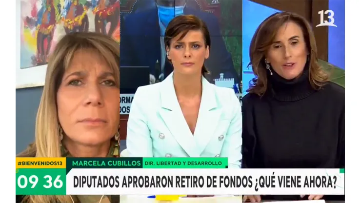 Ximena Rincón y Marcela Cubillos tuvieron un fuerte cruce en Bienvenidos.